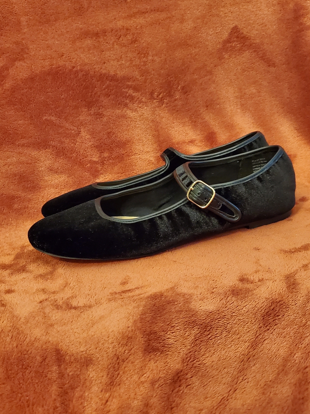 JCREW Black Velvet Mary Jane Dress Shoes